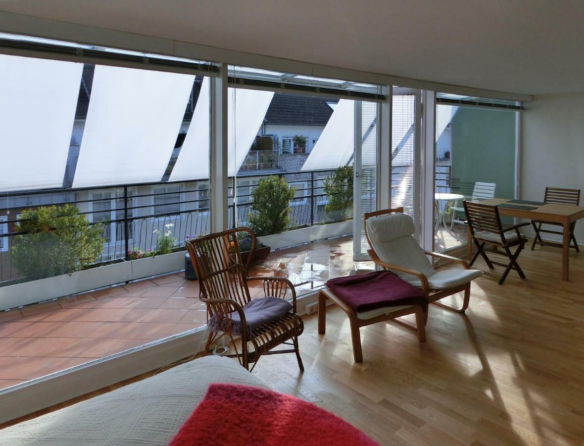 Modernes, sonniges Appartement im Herzen von Düsseldorf Exterior foto